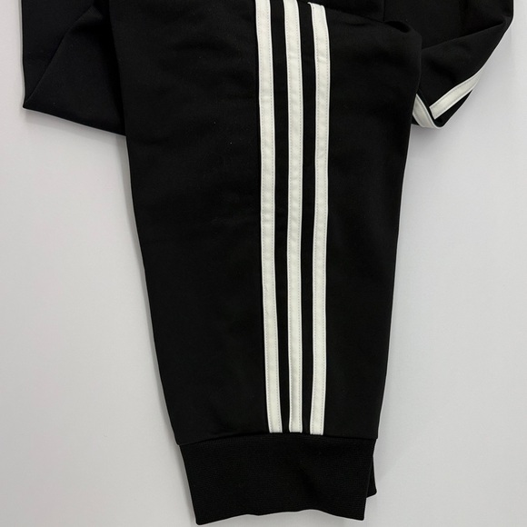 Adidas Men’s XL Black Joggers with 3 White Stripes - Picture 14 of 15